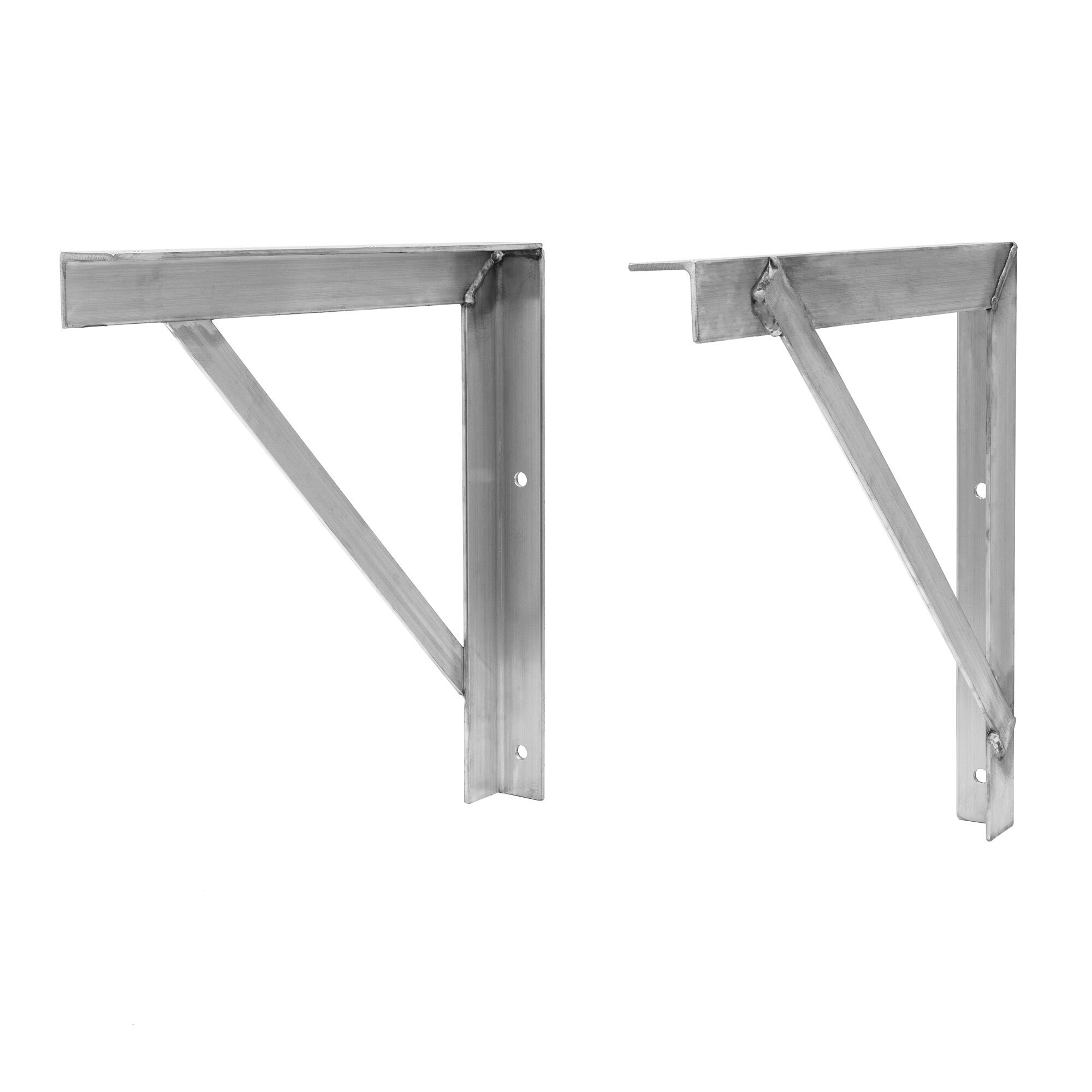 Heavy Duty Ramps 18in. x 18in. Mounting Brackets for Trailer Toolboxes, Model# TBB-18-18